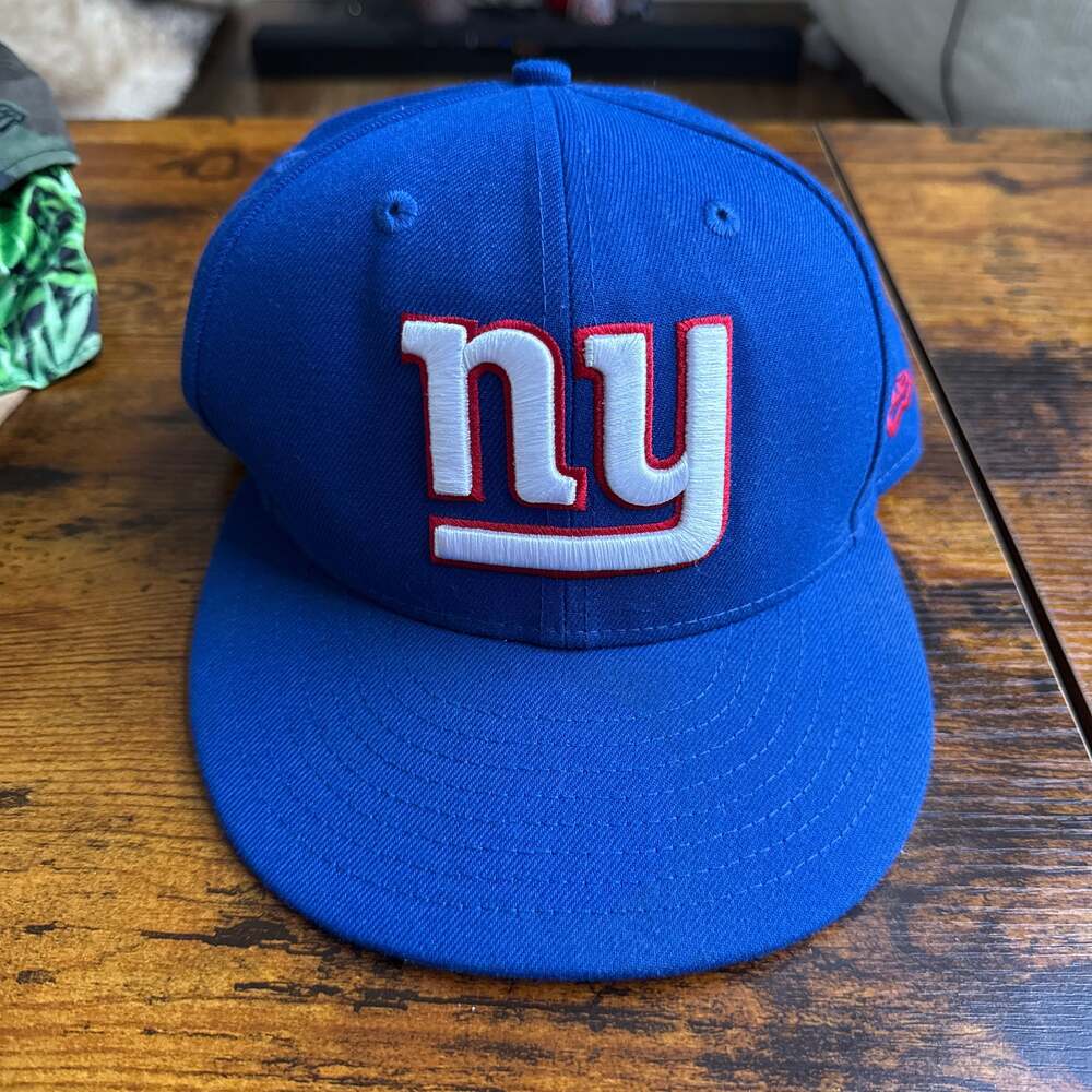 New York Giants New Era 9FIFTY Snapback Hat Blue Adjustable NFL Cap
